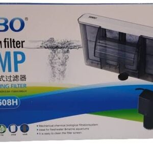 SOBO 508H Slim Hang On External Power Filter for Aquarium Water Filtration Purpose