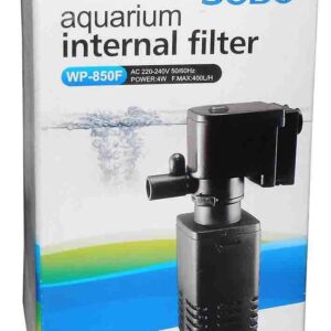 Sobo WP-850F Aquarium Internal Filter [AC 220-240V 50/60Hz Power : 4W F.MAX :400L/HR]