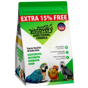 Taiyo Pluss Discovery® Hand Feeding Formula Bird Food | Suitable for African Grey Parrot, Cockatoo, Sun Conure and Macaw Chicks